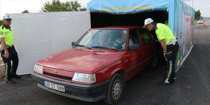 Uzun yola çıkmadan 'Yaşam Tüneli'nden geçiyorlar