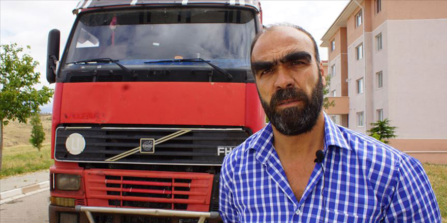 Motoruna yuva yapan kuşlar için tırını 45 gün çalıştırmadı