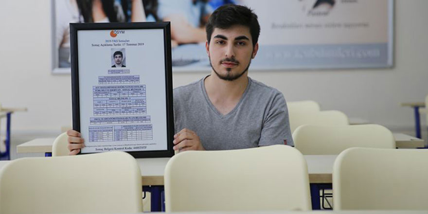 YKS birincisi Cuma Taş: Yıllardır hayalimdi