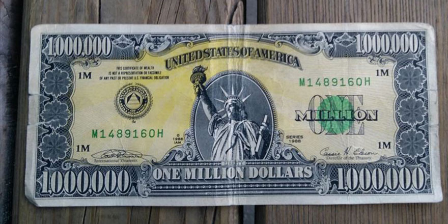 Uşak'ta 1 milyon dolarlık banknot ele geçirildi