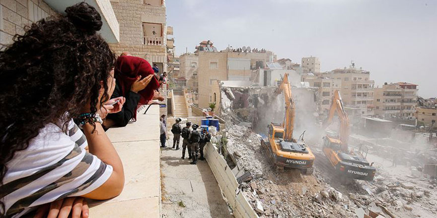 İşgalci İsrail mahkemesinden Doğu Kudüs'te 16 binanın yıkımına onay