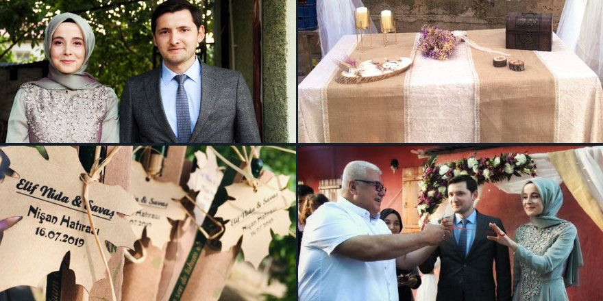 İsraf olmadan nişan olur mu olur! Yaptı, paylaştı kampanyaya dönüştü