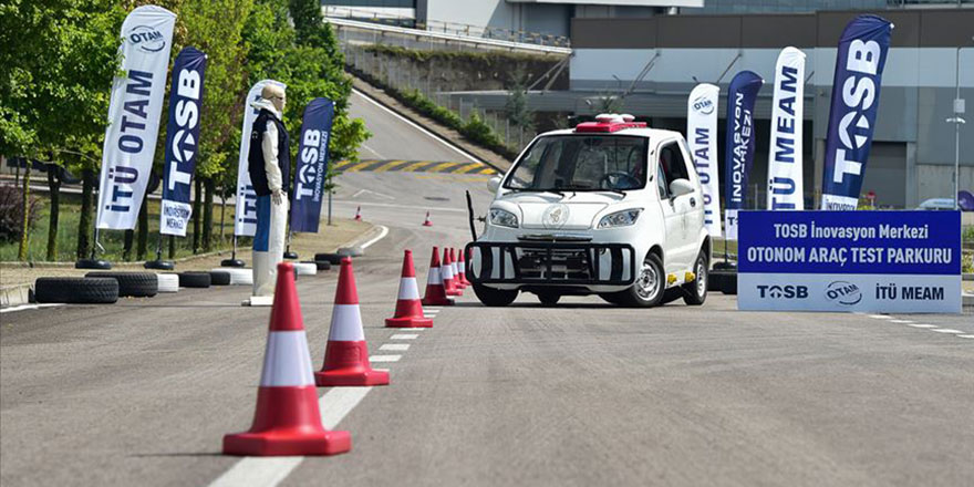 'Sürücüsüz Araç Test Parkuru' kullanıma açıldı