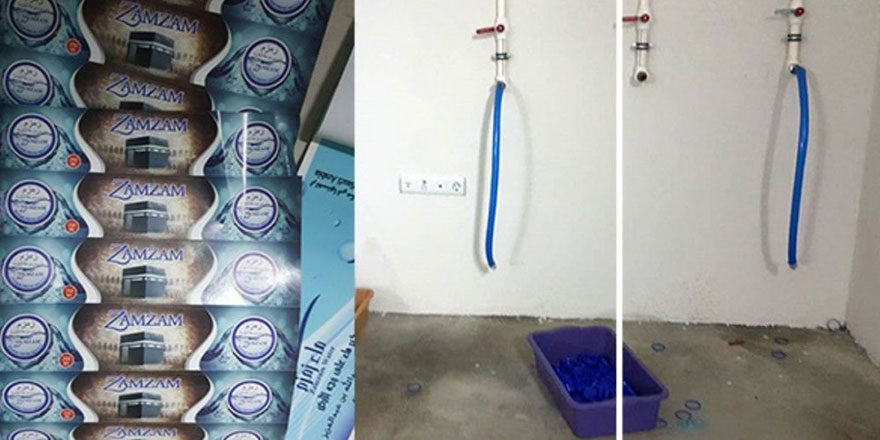 Dikkat! Musluk suyunu 'zemzem' diye satmışlar!