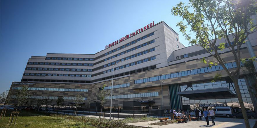 Türkiye'nin 10. şehir hastanesi Bursa Şehir Hastanesi hizmette de '10' numara