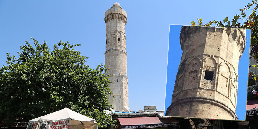Minaresinde kurşun izleri olan tarihi cami ibadete açıldı