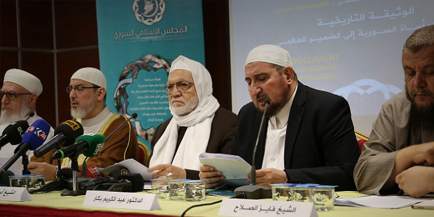 Suriye İslam Konseyi'nden Türkiye açıklaması