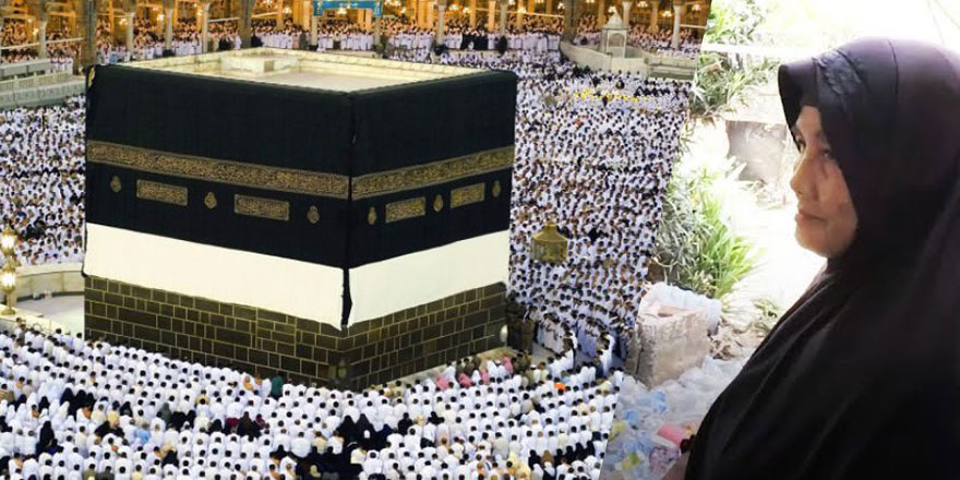 Çöpten geri dönüşüm malzemelerini topladı, sattı, Hacca gitti