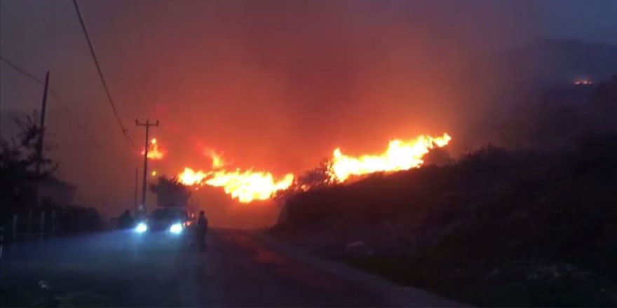 Marmara Adası'ndaki yangın kontrol altına alındı