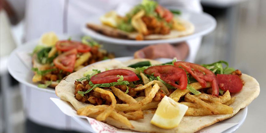 Gaziantep'in mütevazı lezzeti 'nohut dürümü'