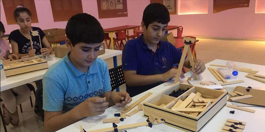 El Cezeri Cizreli çocuklara ilham kaynağı oluyor