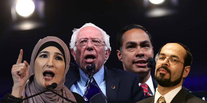 Trump'ın rakibi Demokrat adaylar Müslüman zirvesinde