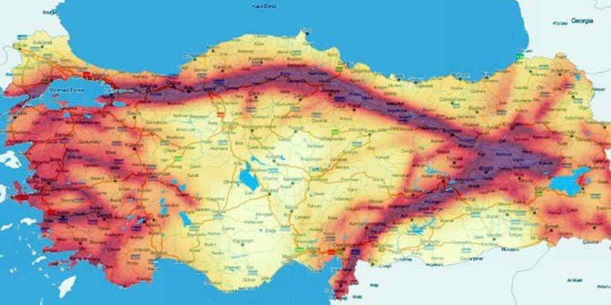 e-devlet'e bakın: Türkiye'de deprem tehlike haritası değişti