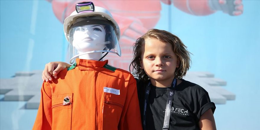 Minik dahiden madenciler için 'giyilebilir yaşam odası'