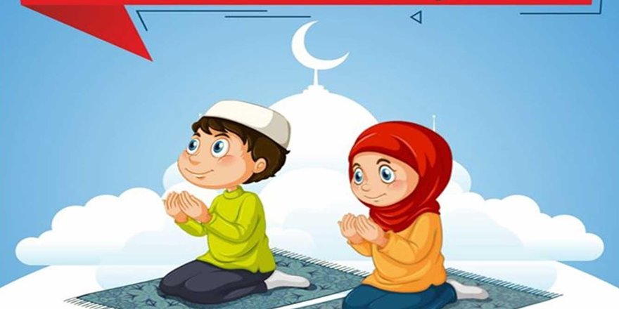 Minikler için 'Geldi yaşımız secdeye değsin başımız' etkinliği