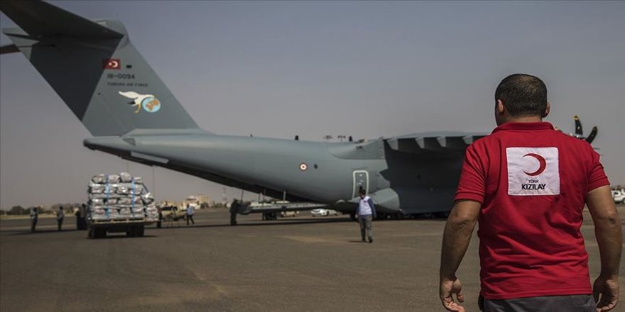 Türkiye'nin yardımları Sudan'a ulaştı