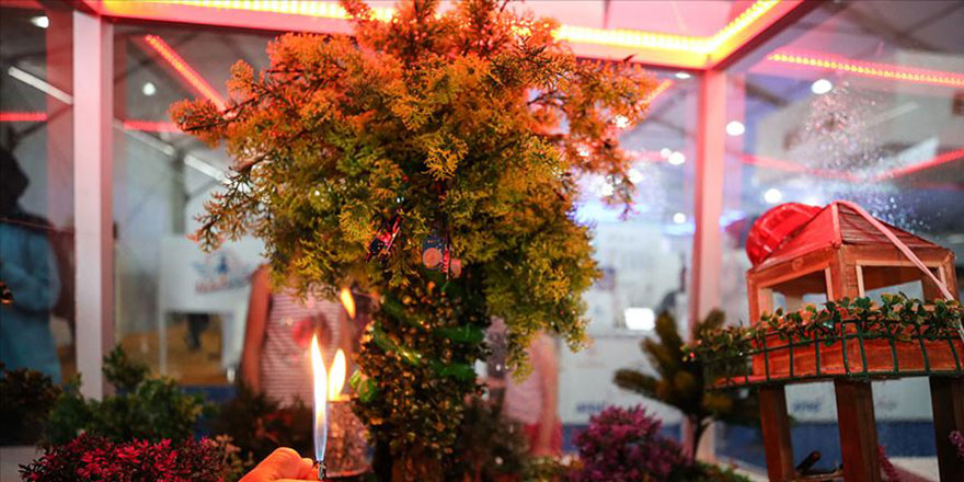 İmam hatiplilerin 'Yangın Önler Yapay Ağaç' projesi