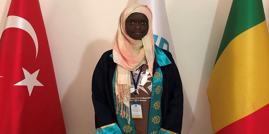 Mali Türkiye Maarif Okulları öğrencisinden büyük başarı