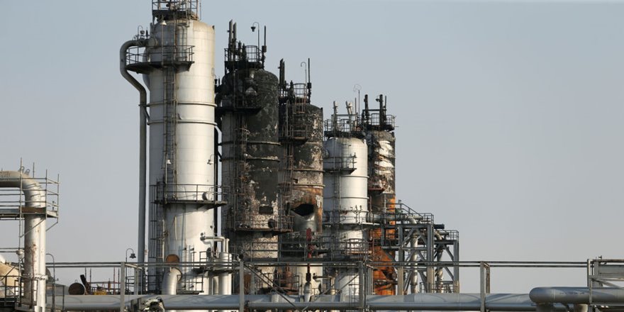 Saldırıya uğrayan Aramco tesisleri bir hafta sonra ilk kez görüntülendi