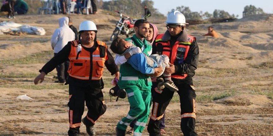 İşgalci çeteler 63 Filistinliyi yaraladı