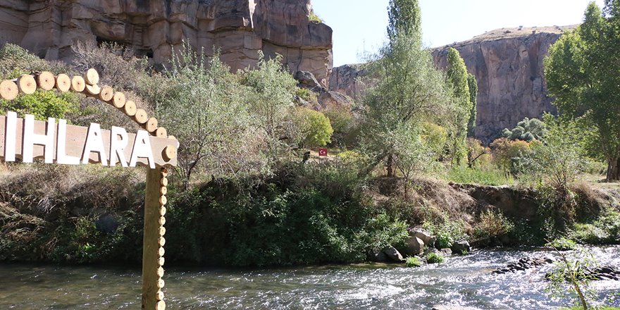 Ihlara Vadisi'ne ziyaretçi akını
