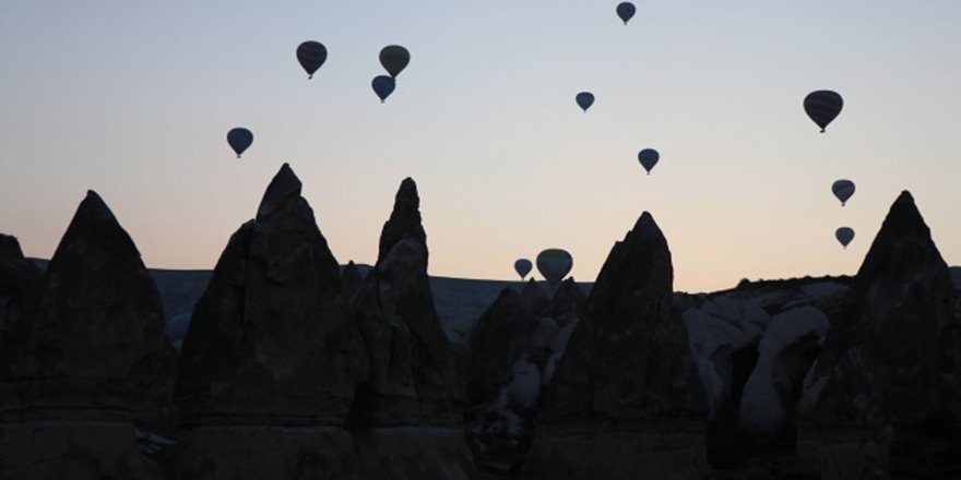 Kapadokya Bölgesini 9 ayda 2 milyon 902 bin 390 turist ziyaret etti