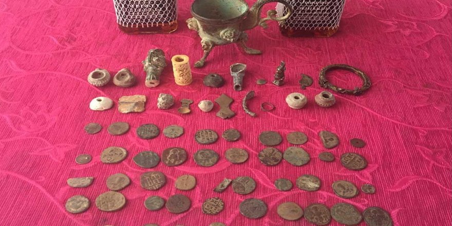 Adıyaman'da tarihi eserler ele geçirildi