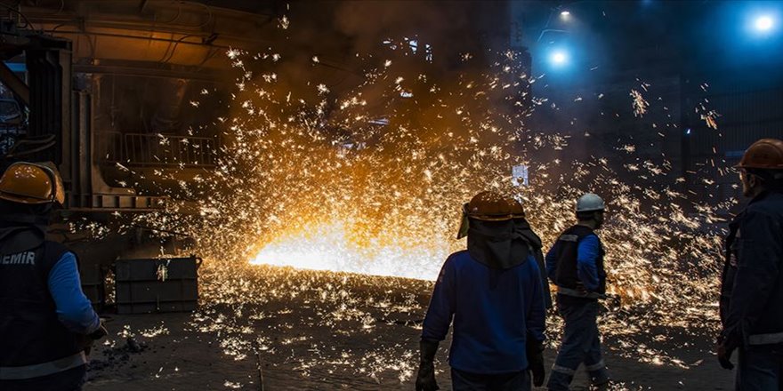 Sanayi üretim endeksi düştü