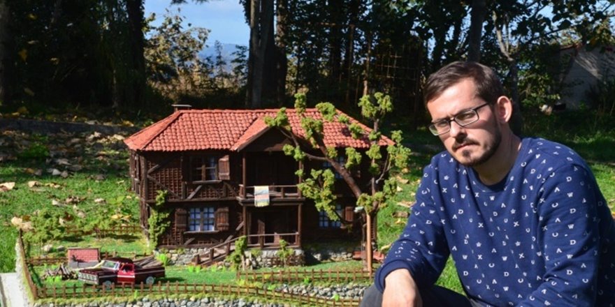 Gerçeğinin kopyası 'maket ev' şaşırtıyor