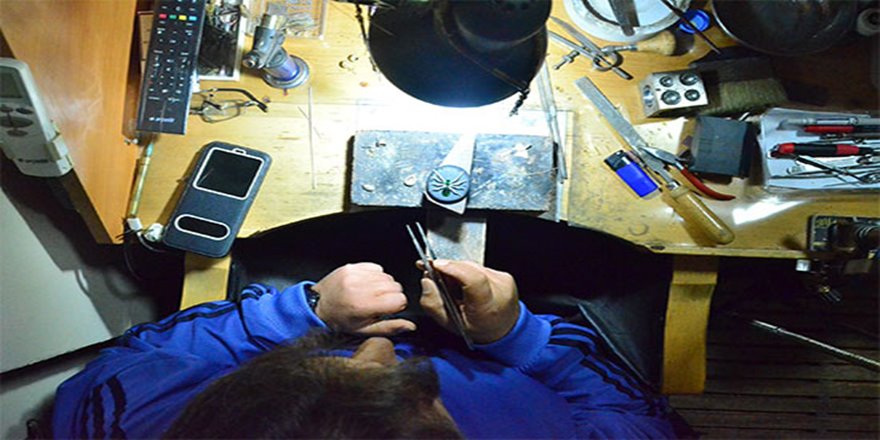 Yüzlerce yıllık zanaatın o bölgedeki son temsilcisi