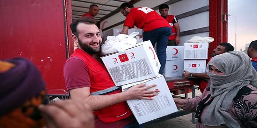 Kızılay'dan, Resulayn'a 'İnsani Yardım'