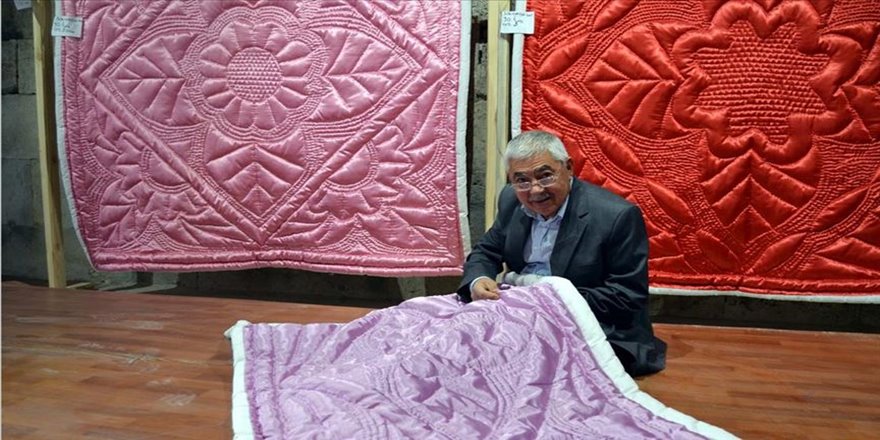 Tarihi kervansarayın yorgancısı Abdullah usta