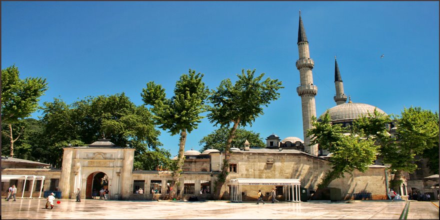 Eyüp Sultan Camisi'nde Mehmetçik'e dua desteği