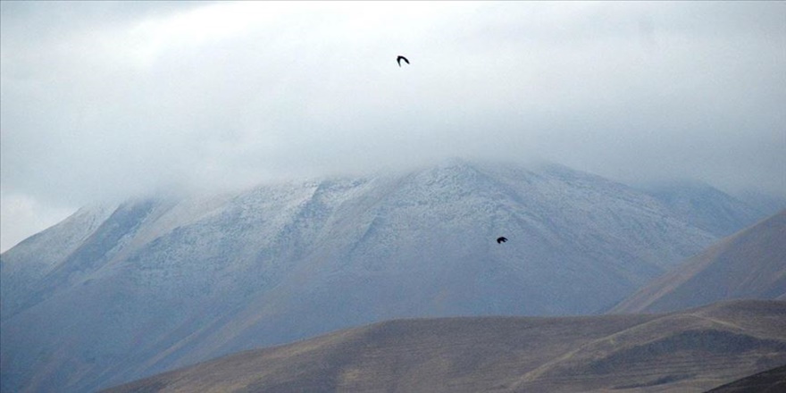 Kösedağ'a mevsimin ilk karı yağdırıldı