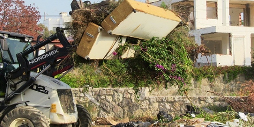 Bodrum'dan 85 ton çöp çıktı!