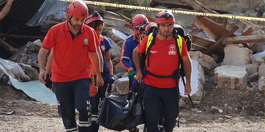 UMKE ve AFAD'dan gerçeği aratmayan tatbikat