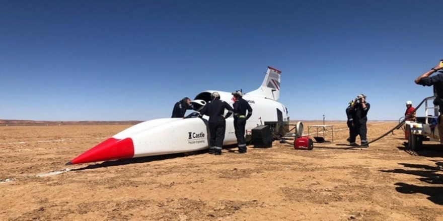 Bloodhound dünyanın en hızlı aracı olmaya hazırlanıyor