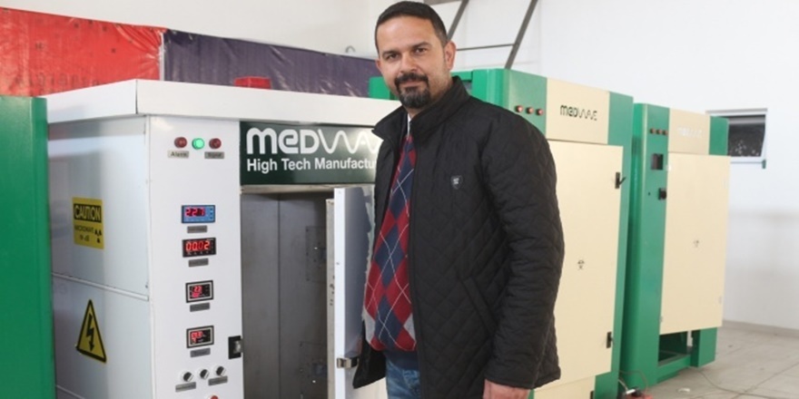 Van'da tıbbi atıkları dezenfekte eden cihaz üretildi
