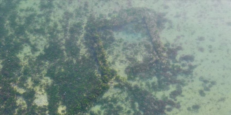 Marmara Denizi'nde 3,5 metre derinlikte 'Kibatos Kalesi' bulundu