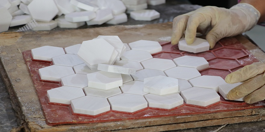 ABD ve Kanada'da mutfakları Türk taşları süslüyor