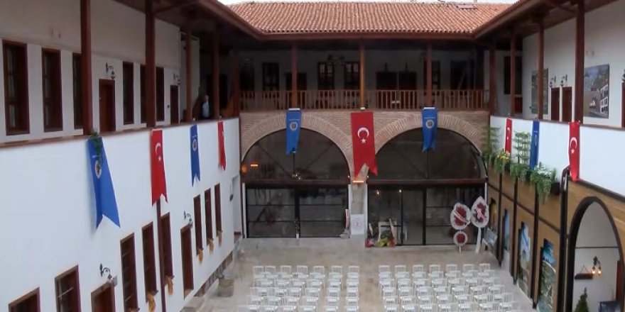 700 yıllık tarihi han, butik otel olarak hizmete girdi