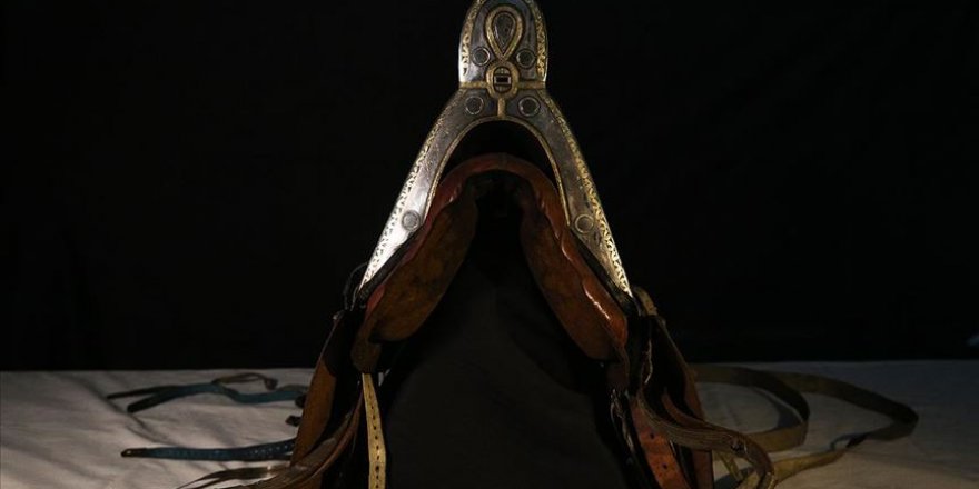 Abdülhamid Han'ın kullandığı eyer koruma altında