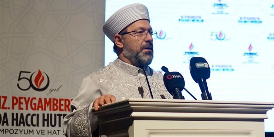 'Aydınlık geleceğin teminatı Veda Hutbesi'ndeki ilkelerdir'