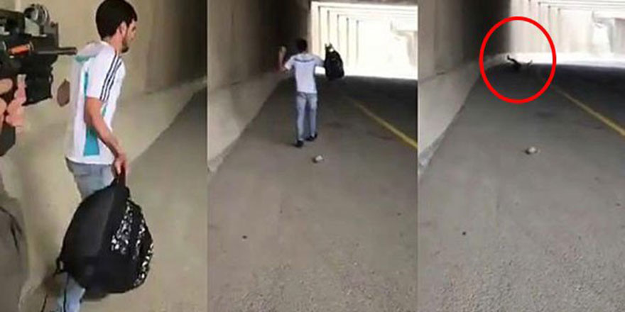 İşgalci İsrail polisi Filistinli gence önce yol verdi sonra arkadan vurdu