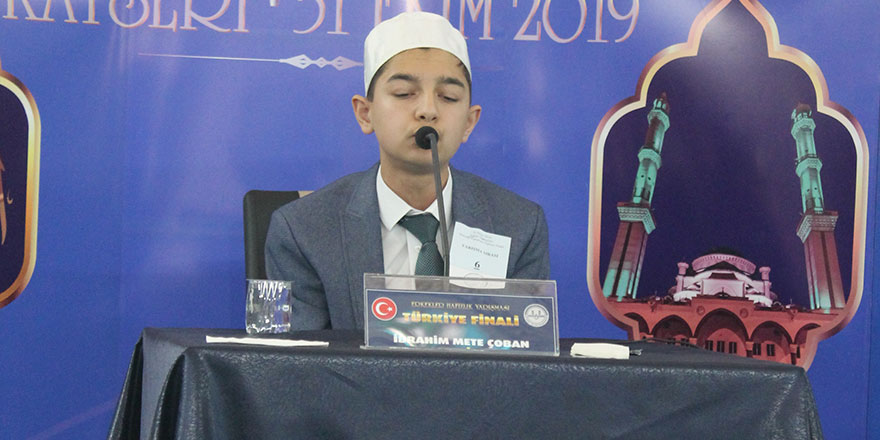 Hilaliye’den hafızlıkta bir Türkiye derecesi daha