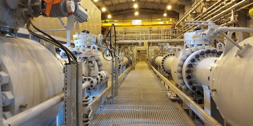 TANAP'tan Türkiye'ye gelen gaz 3 milyar metreküpü geçti