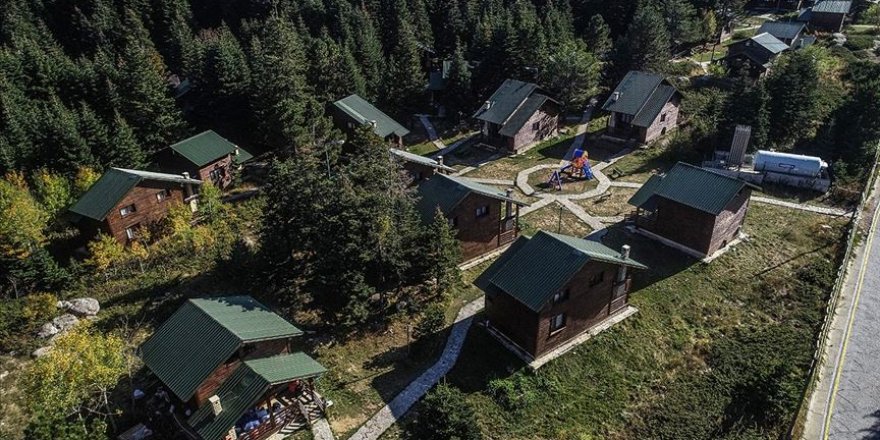 'Uludağ'ın köşkleri'nde kış dinlencesine yoğun ilgi