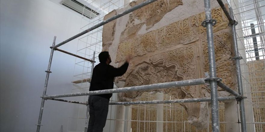 Hasankeyf Müzesi tarihi mihrapla ziyaretçilerini karşılayacak