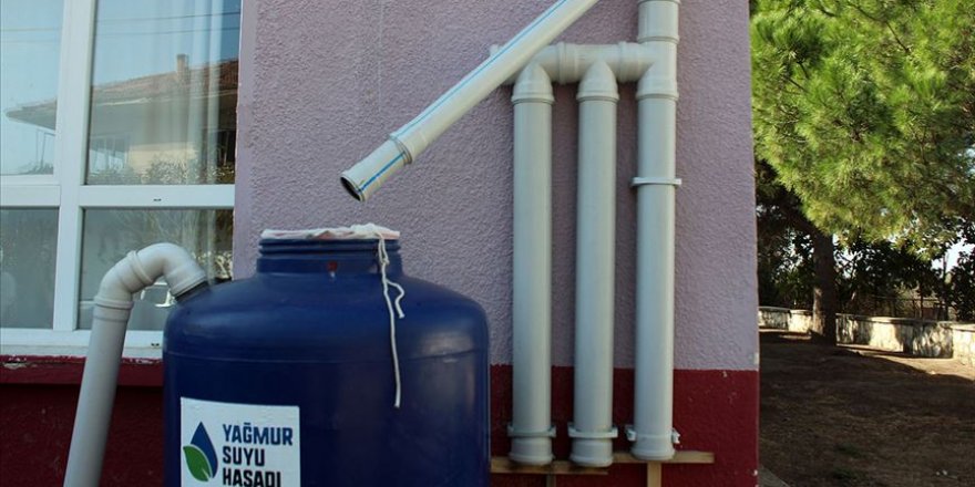 'Yağmur suyu hasadı' başladı