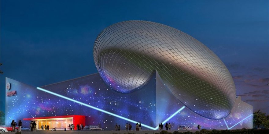 Türkiye'nin uzay temalı merkezine Avrupa'dan ödül